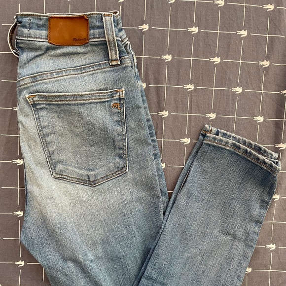 Madewell 9" High Riser Skinny Skinny Crop Jeans Size 24 - Picture 9 of 9